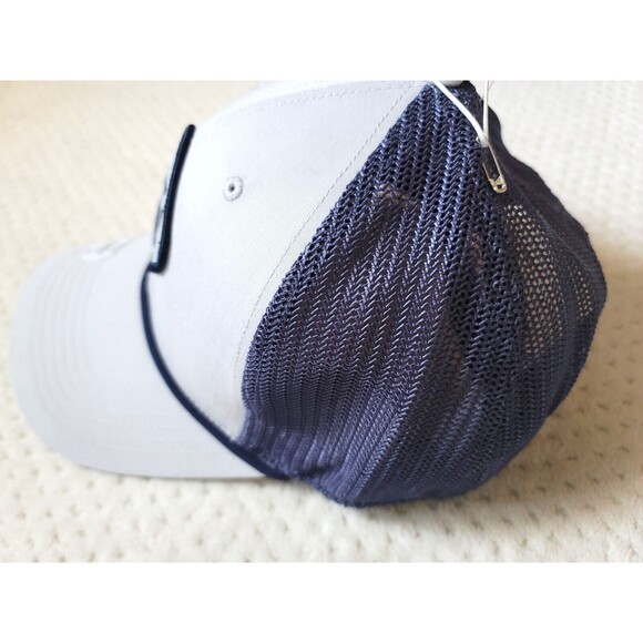 NWT TOMMY BAHAMA GOLF CART ROPE HAT cap gray blue trucker mesh snapback OSFM - Picture 4 of 6